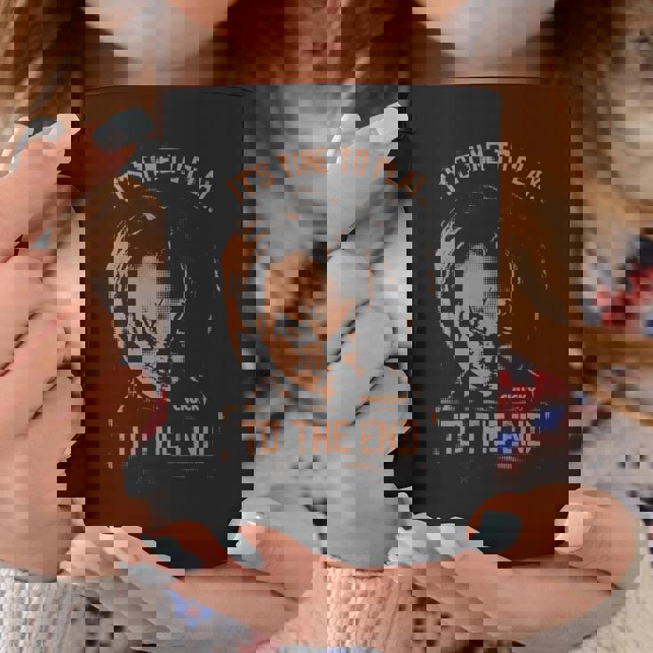 チャッキー It’S Time To Play To The End 長袖tシャツ コーヒーマグ 面白い贈り物