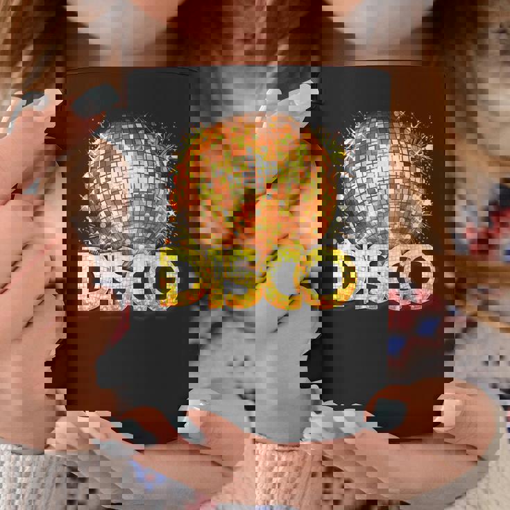 ディスコフィーバーコスチューム女性男性-ダンステーマパーティー用品 コーヒーマグ 面白い贈り物