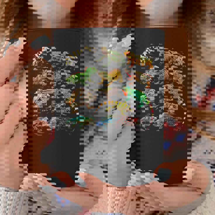 トカゲイグアナ クールな爬虫類タイプ – 男性、女性、男の子、女の子。 コーヒーマグ 面白い贈り物