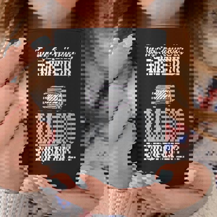 トンガ アマチュア無線機 ハムラジオ コーヒーマグ 面白い贈り物