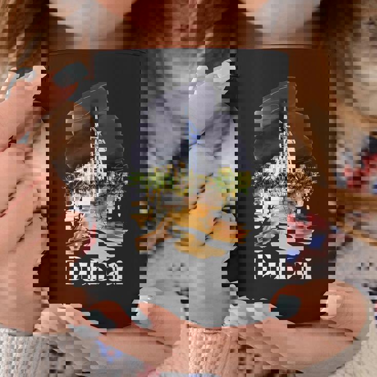 ドバイ Uae お土産絵画 ドバイの街 シャツ 長袖tシャツ コーヒーマグ 面白い贈り物