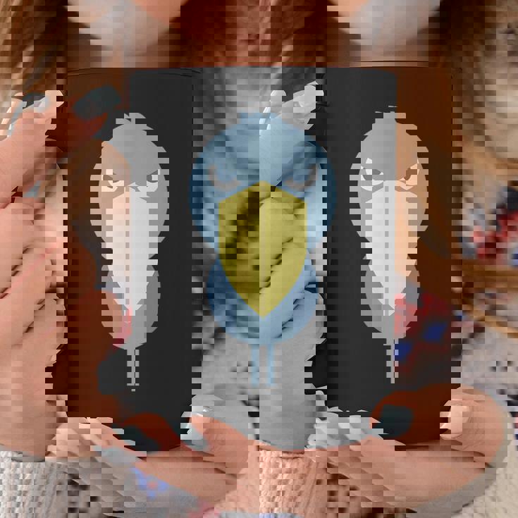 ハシビロコウ アニマル イラスト ミニマル 図案 シンプル ユニセックス ギフト コーヒーマグ 面白い贈り物