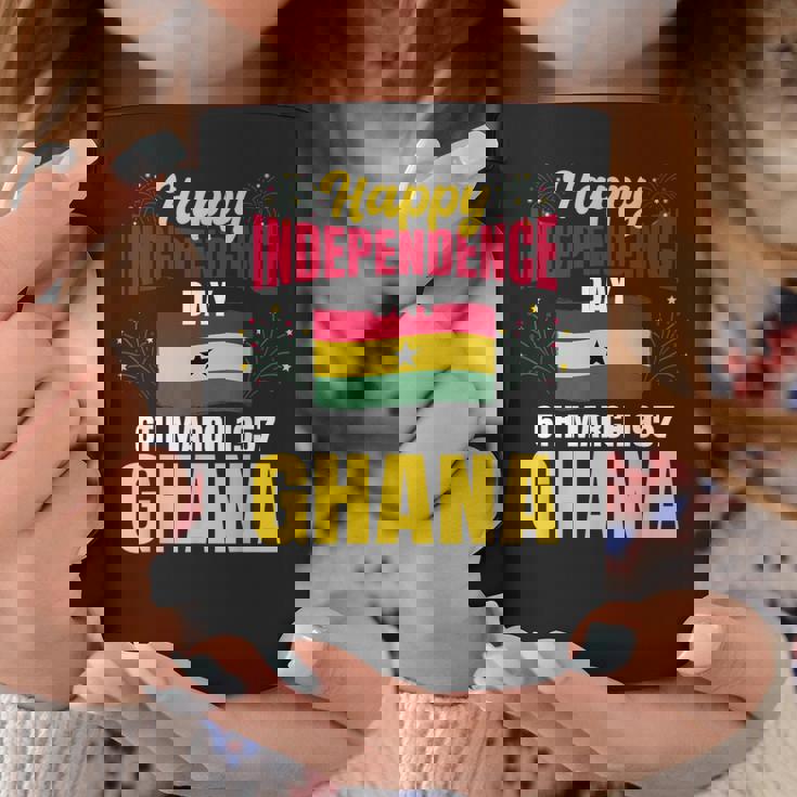 ハッピー独立記念日 ガーナ ガーナの歴史の誇り コーヒーマグ 面白い贈り物