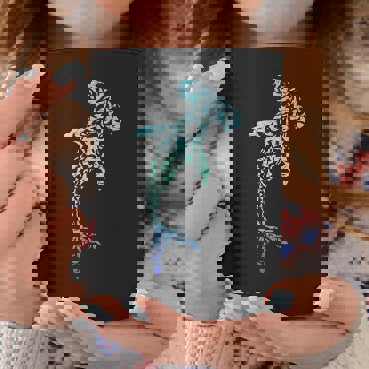 ハワイ ポリネシア トライバル シュモクザメ アロハステート コーヒーマグ 面白い贈り物