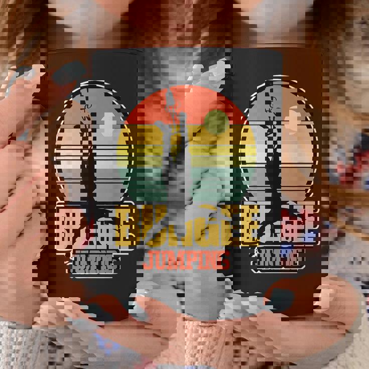 バンジージャンプ バンジージャンプ エクストリームスポーツファン コーヒーマグ 面白い贈り物