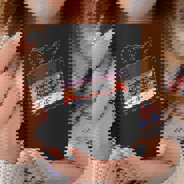 ビーチ ミックステープ ハワイアン アロハ パーム サンセット 80年代 コーヒーマグ 面白い贈り物