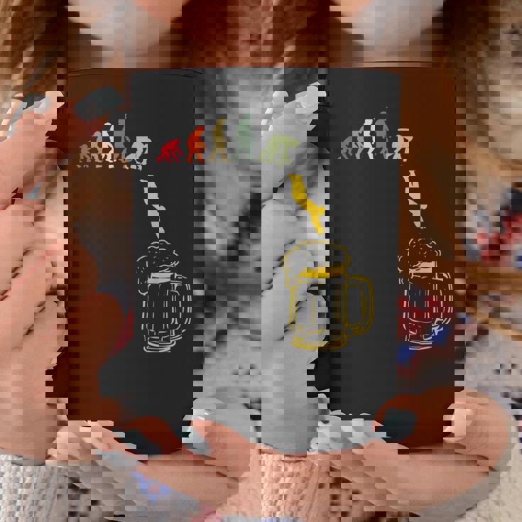 ビール 酒 面白いtシャツ 人類の進化 飲み おもしろ 飲み会 のんべえ メンズ ネタ 服 コーヒーマグ 面白い贈り物