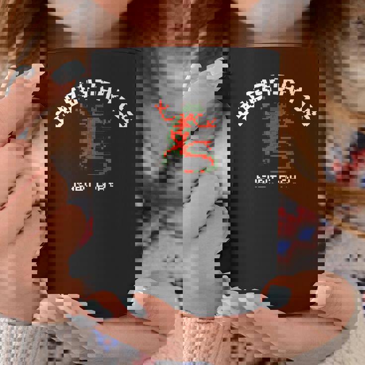 ピクセル アニマルズ アカハライモリ Japanese Fire Belly Newt 白フォント コーヒーマグ 面白い贈り物