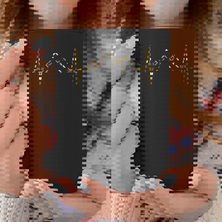 ピラミッドスカイライン ハートビート エジプト 愛 カイロ ギザ ピラミッド コーヒーマグ 面白い贈り物