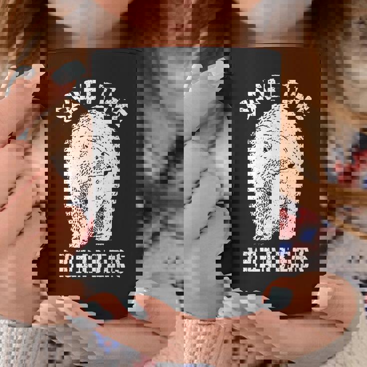 ホッキョクグマを救え 絶滅危惧種の北極動物 コーヒーマグ 面白い贈り物