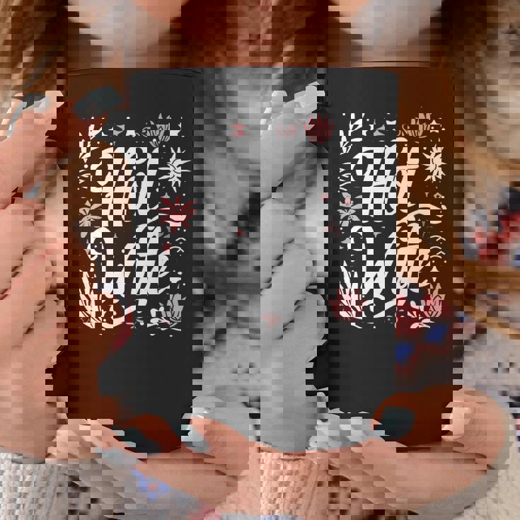 ホットワイフライフスタイルセクシーホットワイフ 長袖tシャツ コーヒーマグ 面白い贈り物