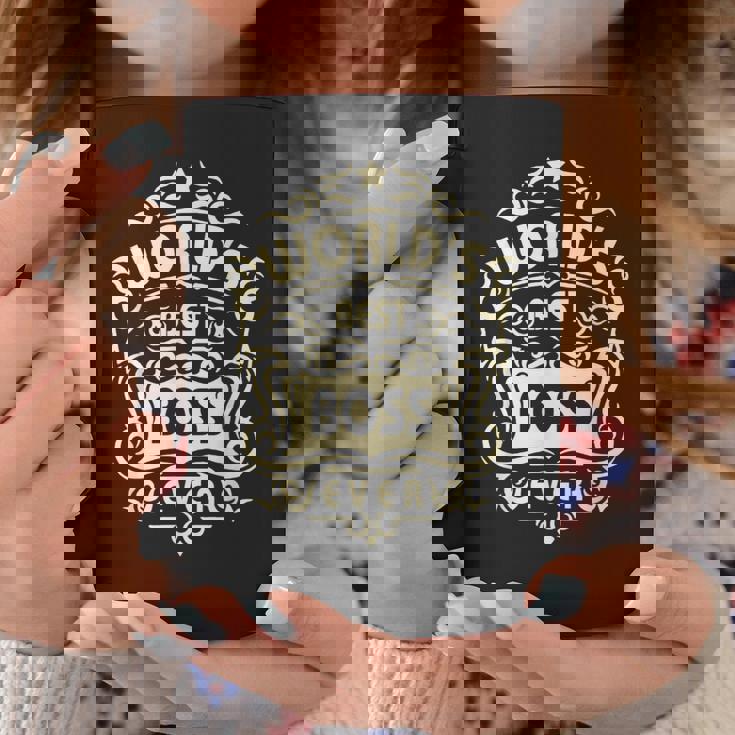 ボスの日 史上最高のボス 最高のボス コーヒーマグ 面白い贈り物