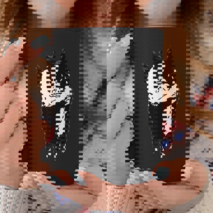 ボストンテリアハグ コーヒーマグ 面白い贈り物