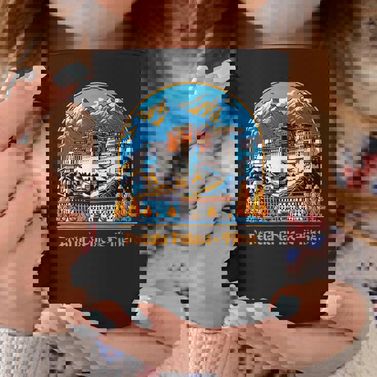 ポタラ宮 チベット ラサ 仏教 コーヒーマグ 面白い贈り物