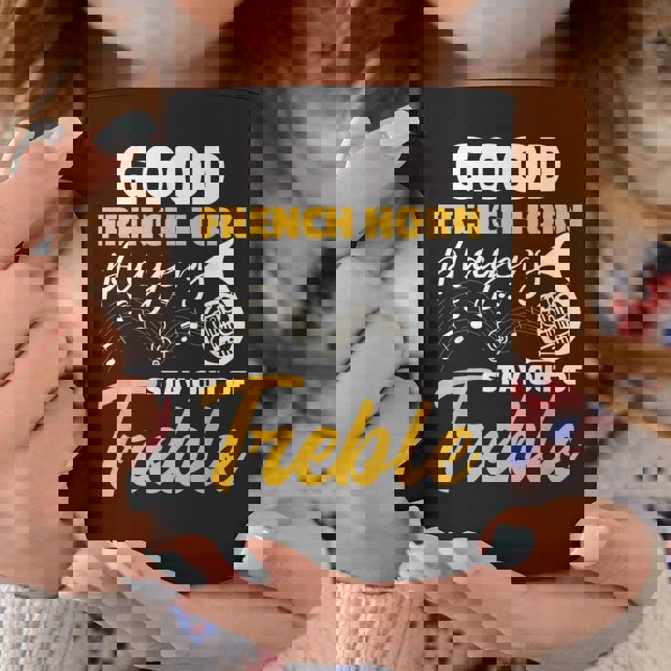 マーチング・フレンチ・ホルンバンド コーヒーマグ 面白い贈り物