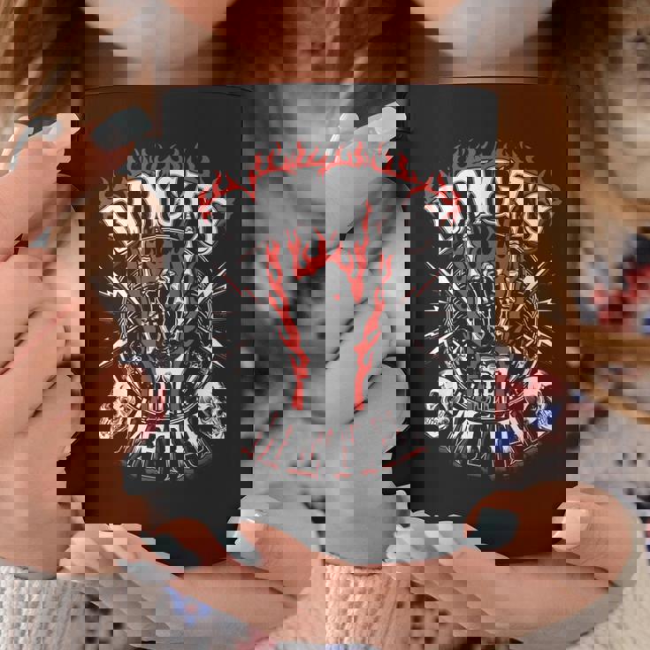 メタルフィンガーギフト ヘビーウルトラハードロック 嘔吐 ユーモア コーヒーマグ 面白い贈り物