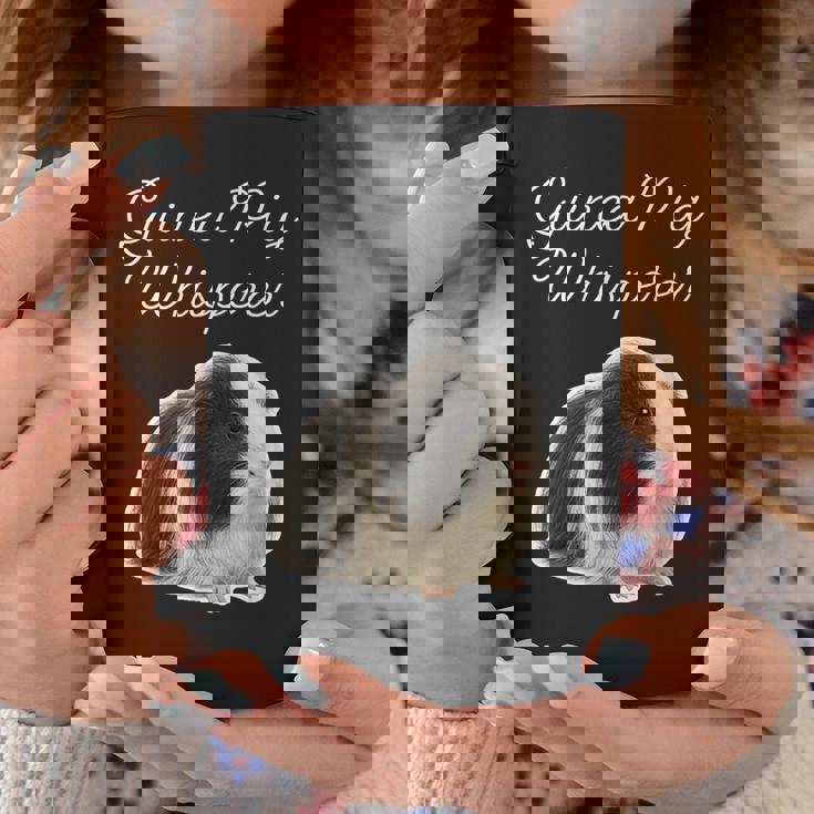 モルモットのささやき-ペルーのモルモット コーヒーマグ 面白い贈り物