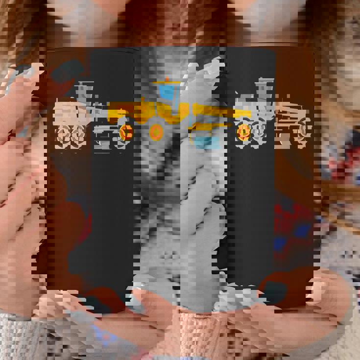 モーターグレーダー大好き、メンズ・ボーイズ・キッズ コーヒーマグ 面白い贈り物