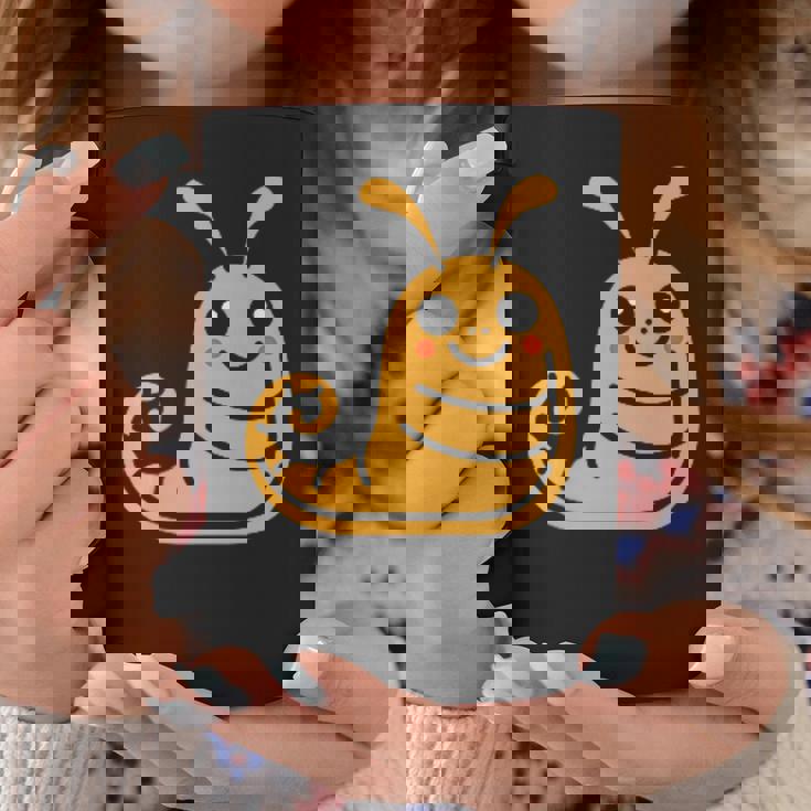 ユーモア ナメクジ 昆虫 かわいい ミニマリスト シンプル ナメクジ コーヒーマグ 面白い贈り物