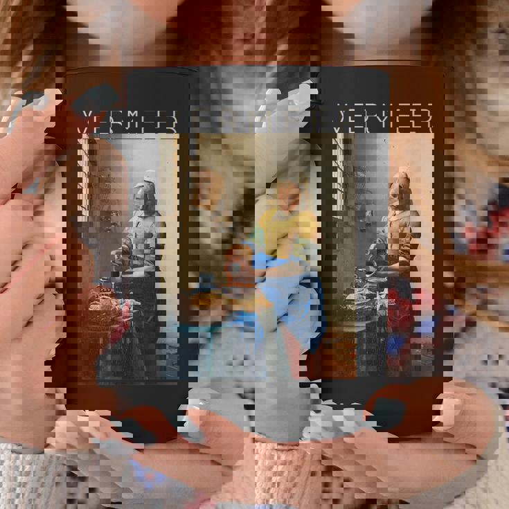 ヨハネス・フェルメール 芸術家のための芸術 ミルクメイド コーヒーマグ 面白い贈り物