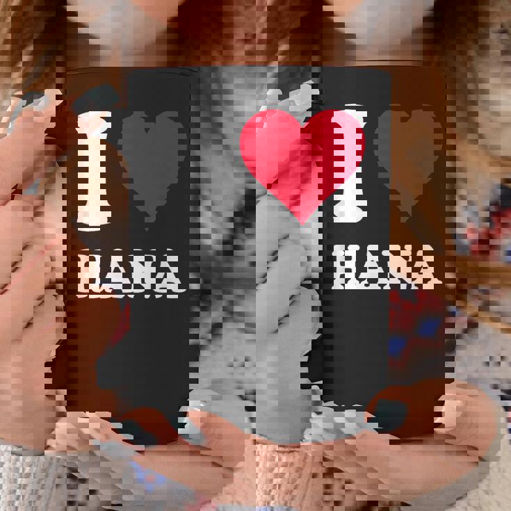 レッドハート I Love Hana コーヒーマグ 面白い贈り物