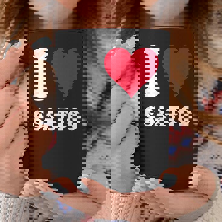 レッドハート I Loveato コーヒーマグ 面白い贈り物