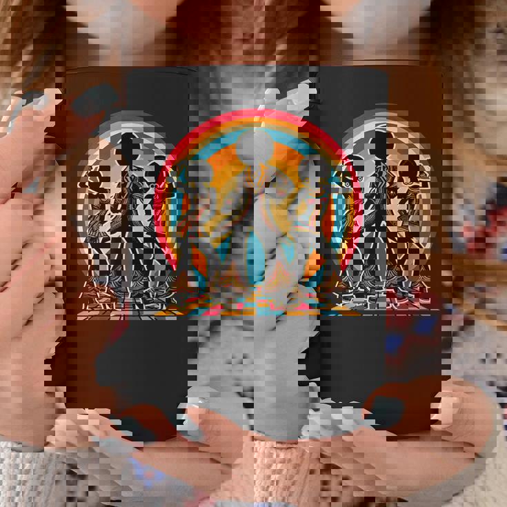 レトロ アフロ ソウル 音楽 グルーヴ ダンス ファンキー ディスコ コーヒーマグ 面白い贈り物