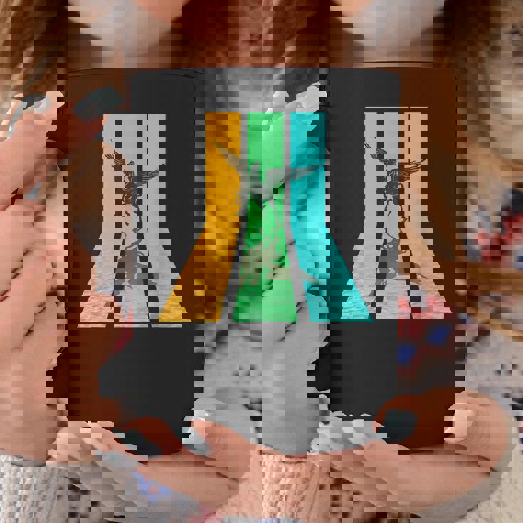 レトロ80年代ヴィンテージスタイルペガサス コーヒーマグ 面白い贈り物