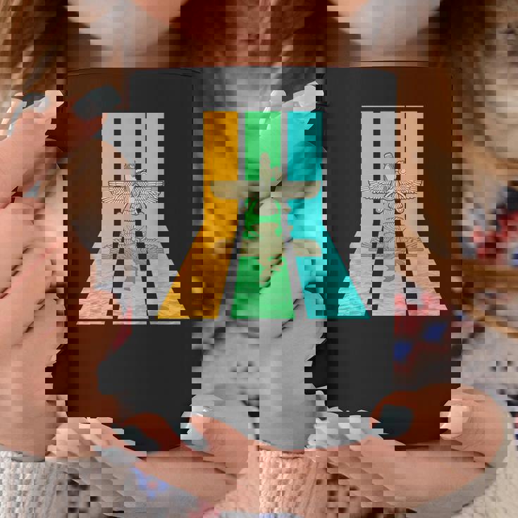 レトロ80年代ヴィンテージ風アヌンナキ コーヒーマグ 面白い贈り物