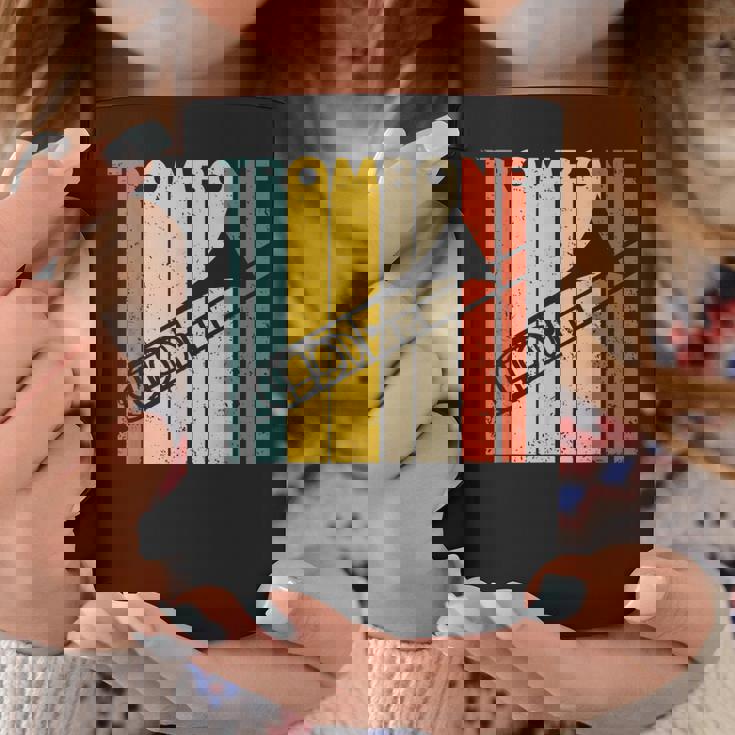 レトロトロンボーン I マーチングバンド I 吹奏楽部 I トロンボーン コーヒーマグ 面白い贈り物