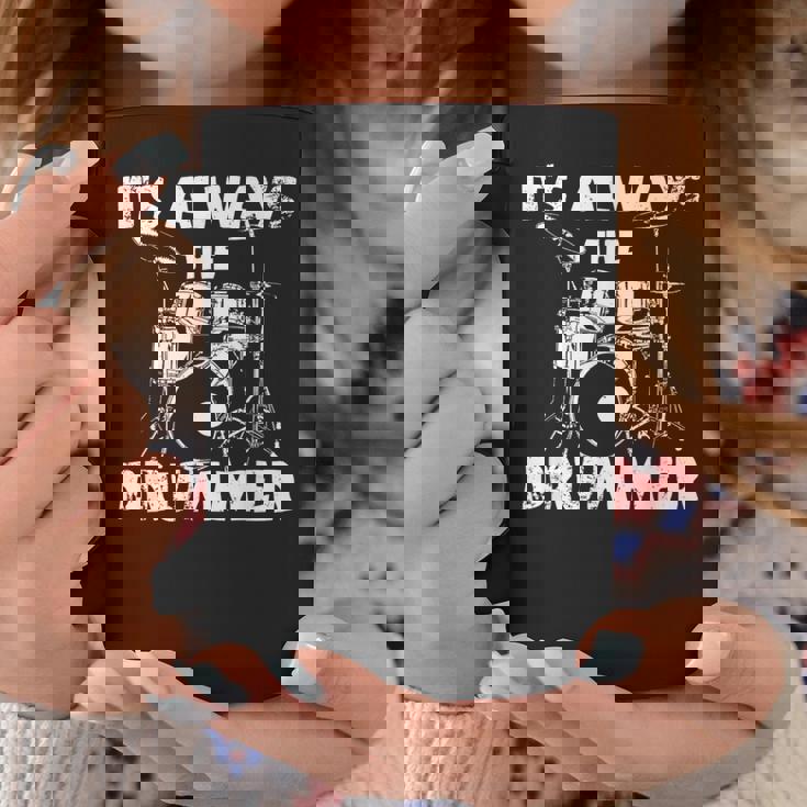 ロックミュージックドラマー コーヒーマグ 面白い贈り物