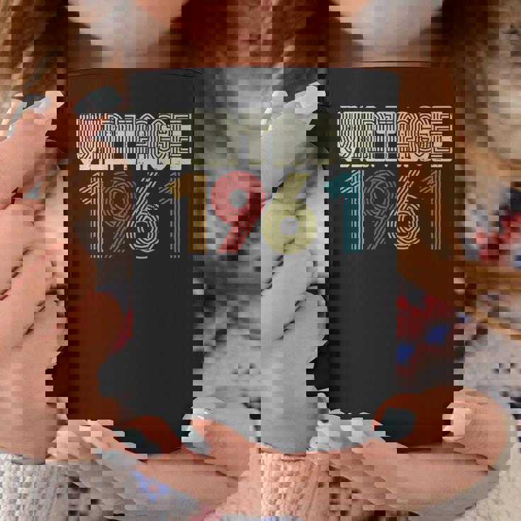 ヴィンテージ 1961年 レトロ 60歳 60歳 誕生日プレゼント 男性 女性 コーヒーマグ 面白い贈り物