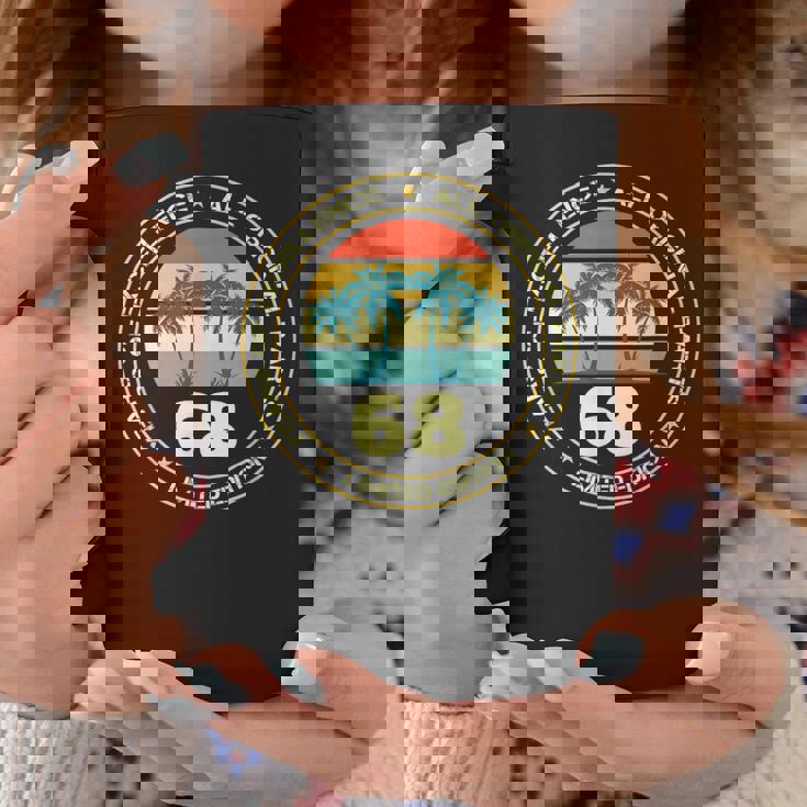 ヴィンテージ 68歳の誕生日のデコレーション 男性用 68歳の誕生日 コーヒーマグ 面白い贈り物