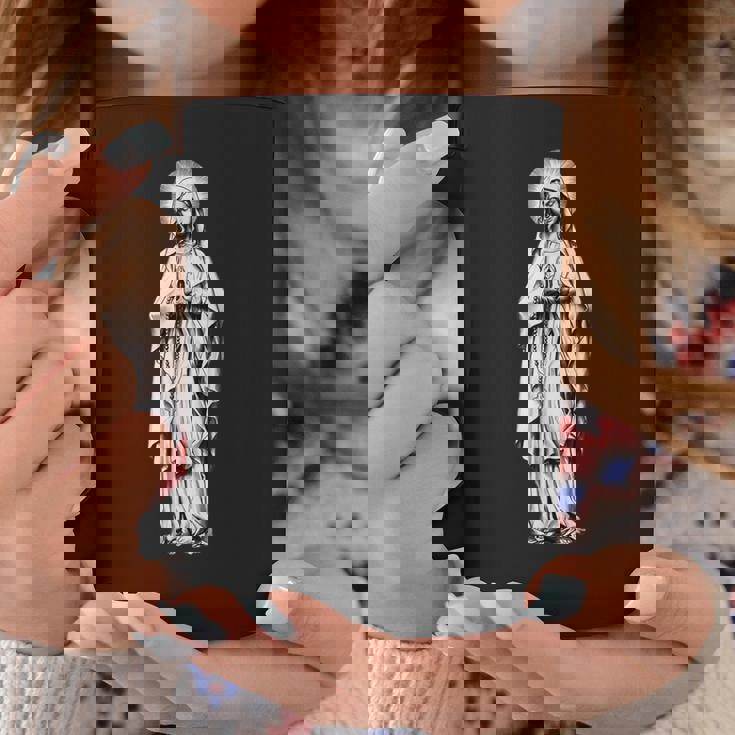 ヴィンテージ クリスチャンタトゥー 聖母マリア コーヒーマグ 面白い贈り物