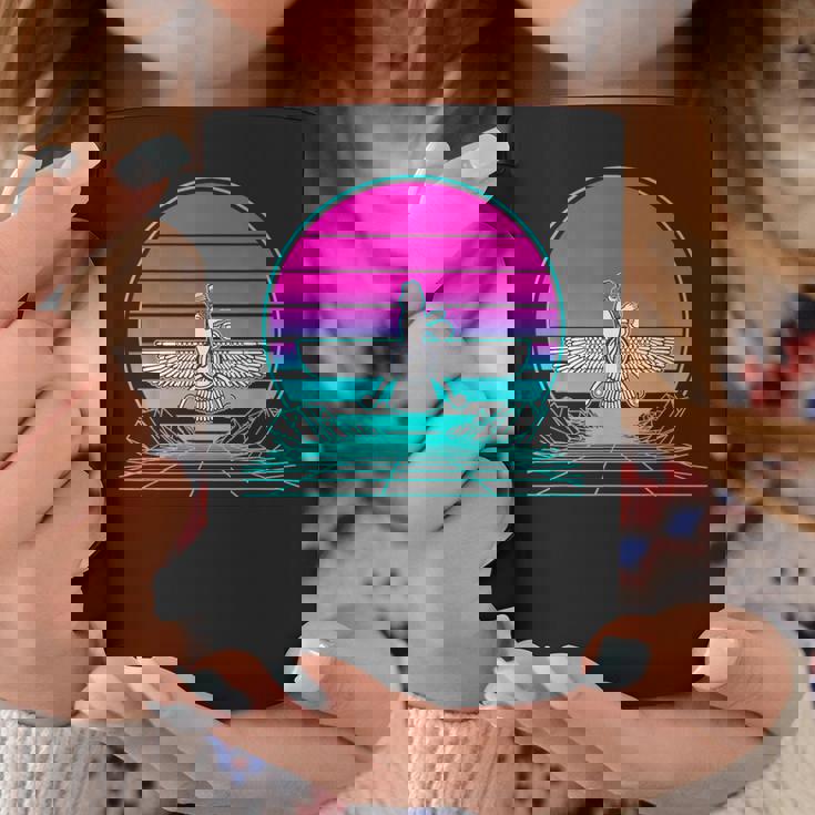 ヴィンテージ レトロ サンセット アヌンナキ コーヒーマグ 面白い贈り物