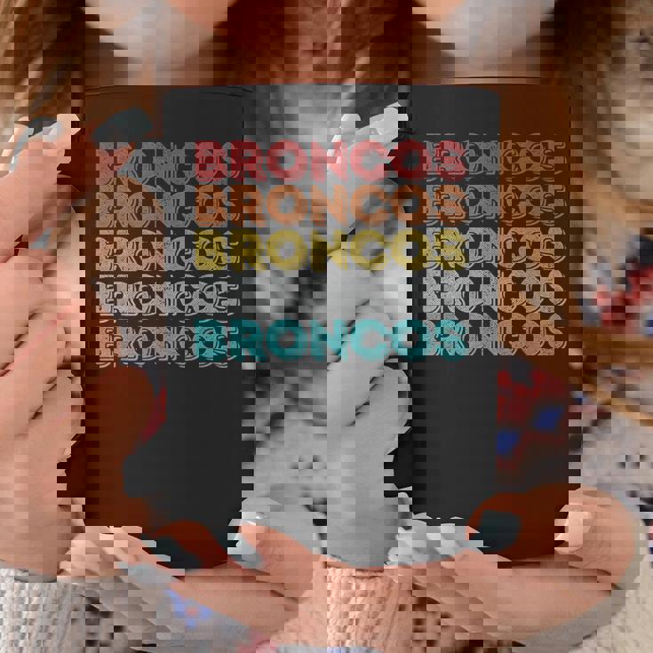 ヴィンテージ レトロ ブロンコス コーヒーマグ 面白い贈り物