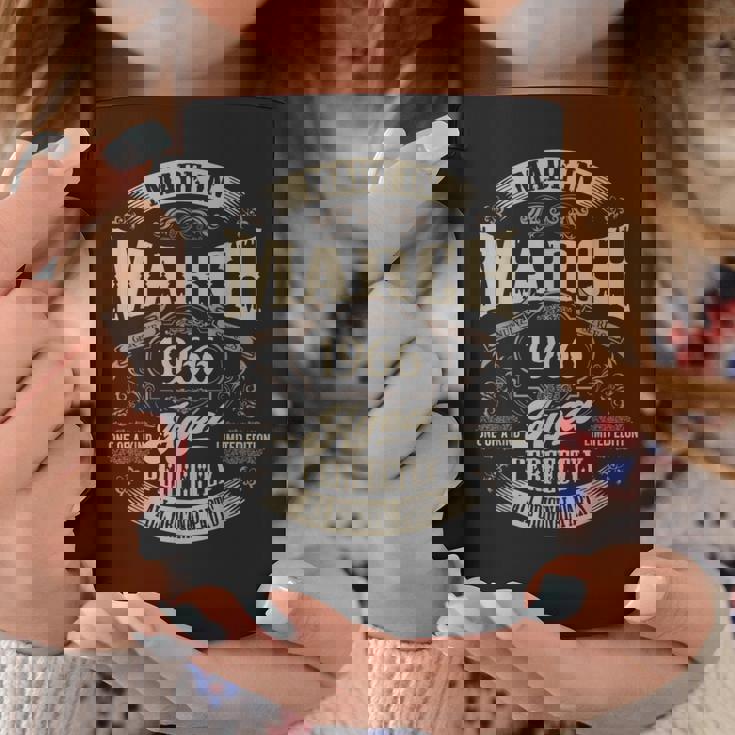 ヴィンテージ還暦伝説 1966年3月 60歳の贈り物 コーヒーマグ 面白い贈り物