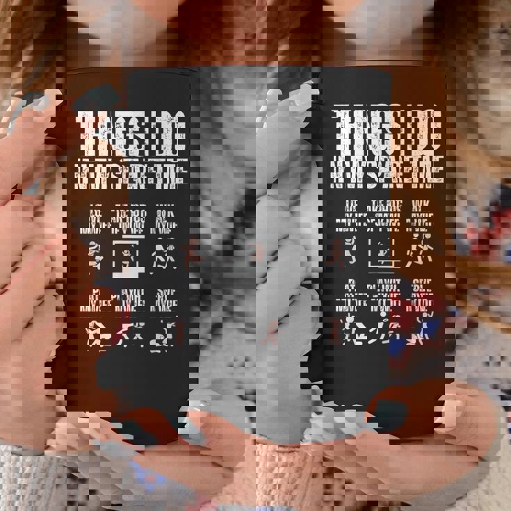 余暇にすること愛妻が大好き コーヒーマグ 面白い贈り物