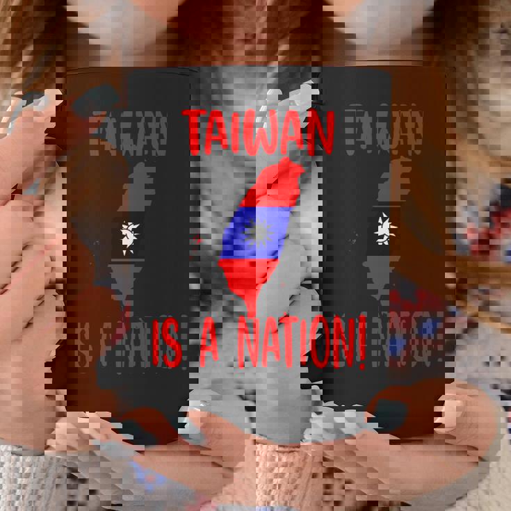 台湾は国です！ 中国を止めろ！ 長袖tシャツ コーヒーマグ 面白い贈り物