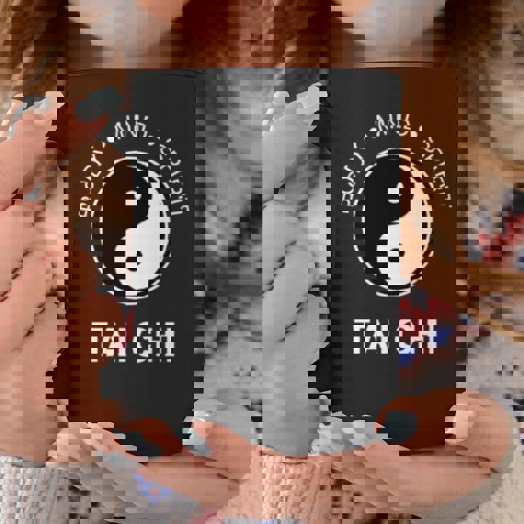 太極拳の心と体の健康のための陰陽師 長袖tシャツ コーヒーマグ 面白い贈り物