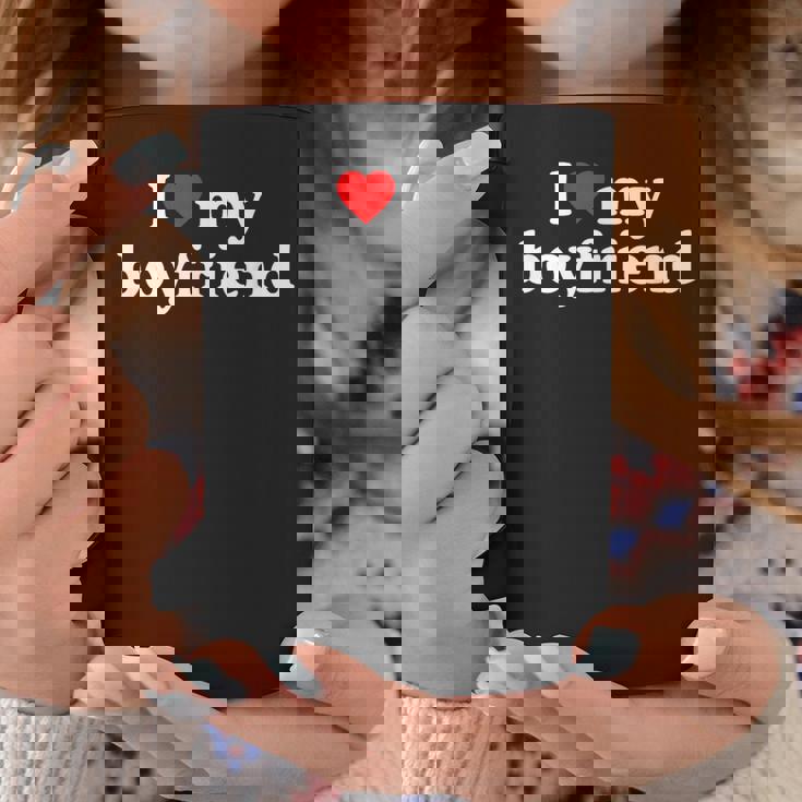 彼氏を愛してる I Love My Boyfriend コーヒーマグ 面白い贈り物