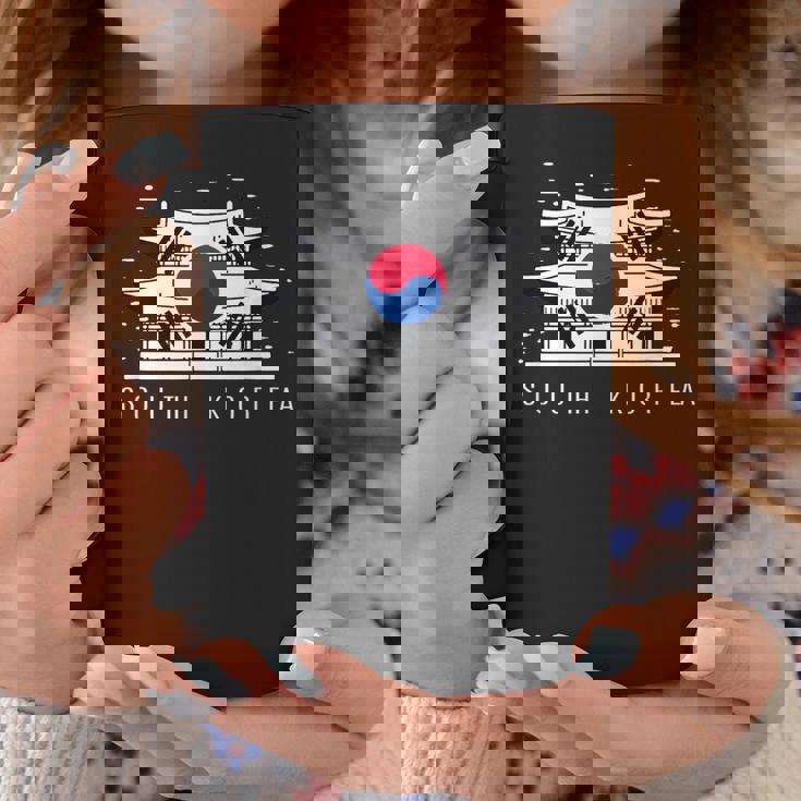 愛国的な韓国国旗ジャージーtシャツ 韓国製 コーヒーマグ 面白い贈り物