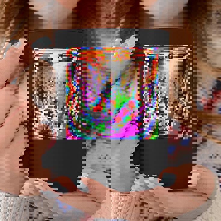 敵対的 アンチフェイシャル認識 カモフラージュ インビジビリティ コーヒーマグ 面白い贈り物