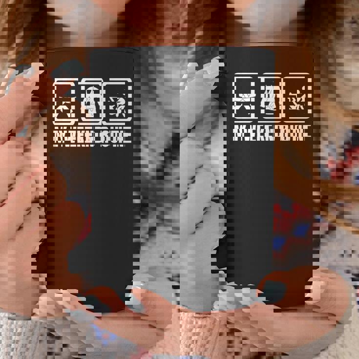 柔道整復師の週末スケジュール 柔道愛好家 長袖tシャツ コーヒーマグ 面白い贈り物