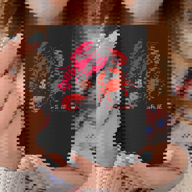 海洋生物、ロブスター、カニ、エビ、カミ、海洋、シーフード コーヒーマグ 面白い贈り物