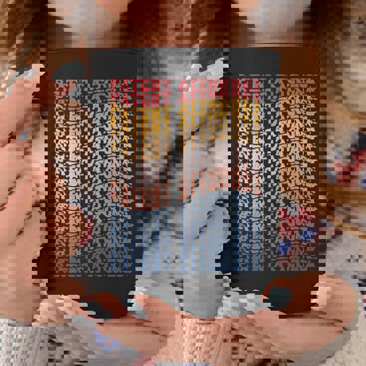 特許弁理士 Groovy レトロ 長袖tシャツ コーヒーマグ 面白い贈り物