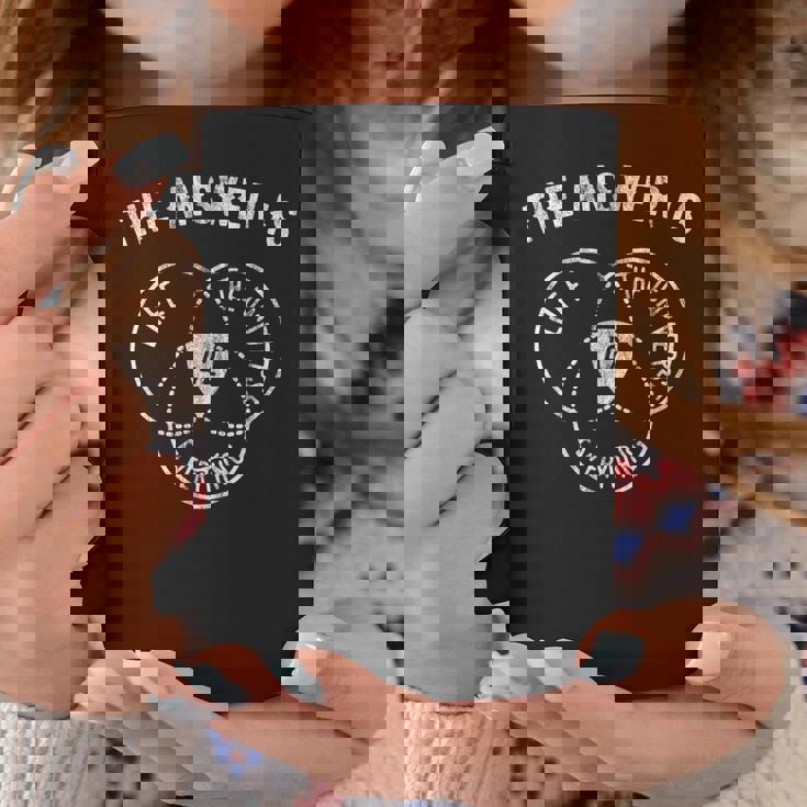 答えは42 ダグラス・アダムスのベン図 コーヒーマグ 面白い贈り物