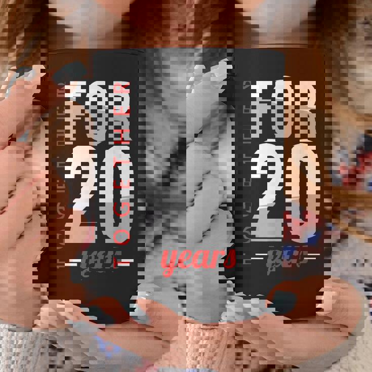 結婚20周年 結婚記念日 磁器 結婚記念日 コーヒーマグ 面白い贈り物