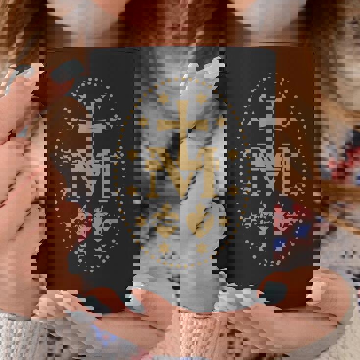 聖母マリアの奇跡のメダル カトリック聖母 コーヒーマグ 面白い贈り物