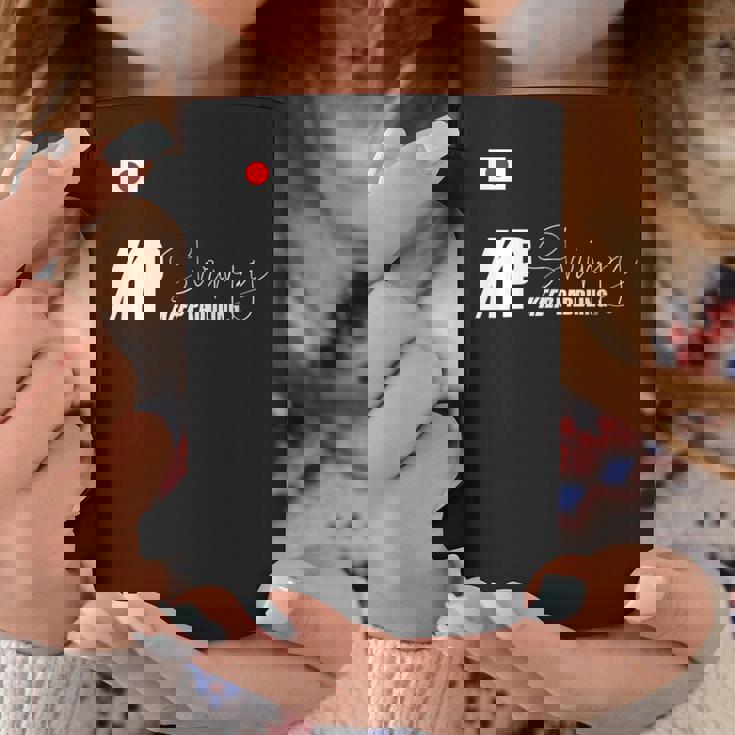 荒木珠里選手サップ大会応援（Kp-004 コーヒーマグ 面白い贈り物